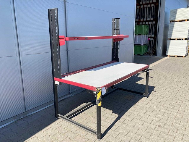 Werkbank met handmatige hoogteverstelling - afbeelding 2 van  4