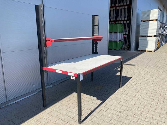 Werkbank met handmatige hoogteverstelling - afbeelding 2 van  4