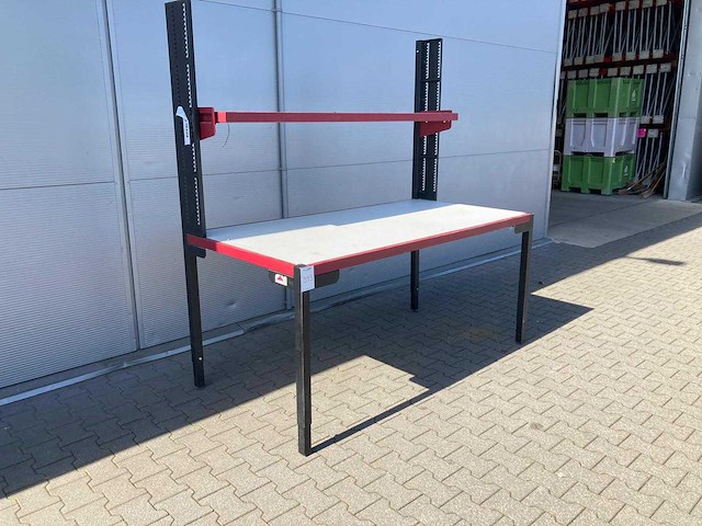 Werkbank met handmatige hoogteverstelling - afbeelding 2 van  3