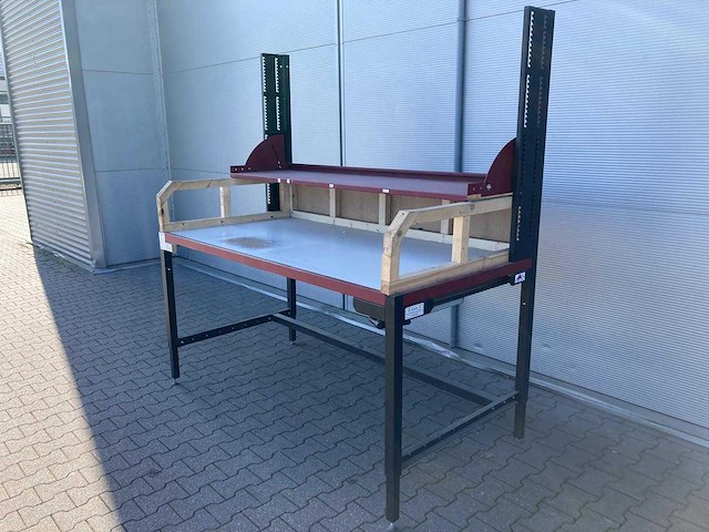 Werkbank met handmatige hoogteverstelling - afbeelding 2 van  4