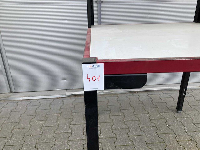 Werkbank met handmatige hoogteverstelling - afbeelding 4 van  4
