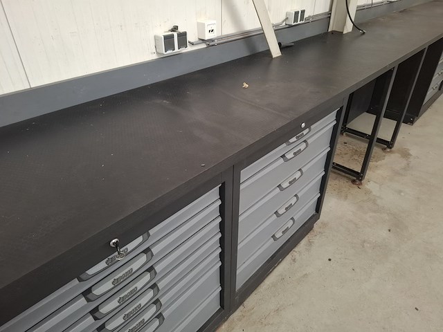 Werkbank met ladekasten boxo - afbeelding 2 van  10