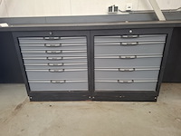 Werkbank met ladekasten boxo - afbeelding 4 van  10