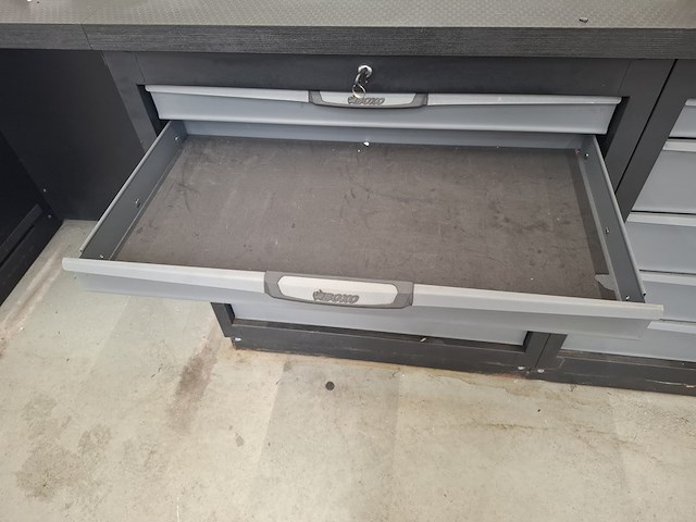 Werkbank met ladekasten boxo - afbeelding 5 van  10