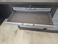 Werkbank met ladekasten boxo - afbeelding 5 van  10