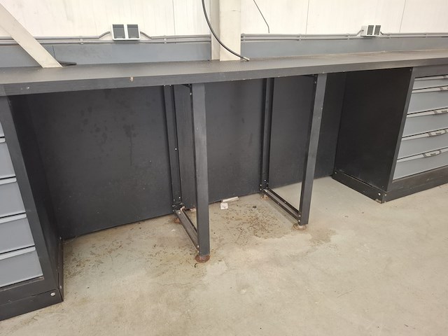 Werkbank met ladekasten boxo - afbeelding 6 van  10