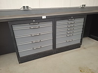 Werkbank met ladekasten boxo - afbeelding 7 van  10