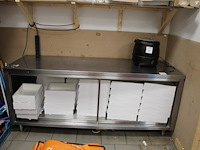 Werkbank met onderplateau, afm. 200 x 70 x 85 cm. - afbeelding 1 van  2