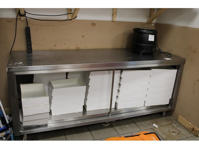 Werkbank met onderplateau, afm. 200 x 70 x 85 cm. - afbeelding 2 van  2