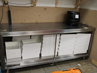 Werkbank met onderplateau, afm. 200 x 70 x 85 cm. - afbeelding 2 van  2