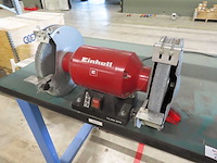 Werkbank met slijpmachine en bankschroef - afbeelding 3 van  3