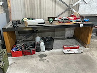 Werkbank met stalen blad en bankschroef - afbeelding 1 van  6