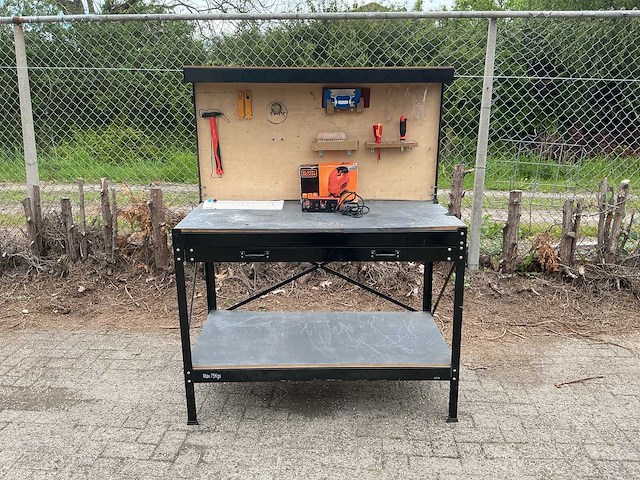 Werkbank met toebehoren - afbeelding 2 van  9