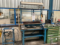 Werkbank met toebehoren - afbeelding 1 van  9