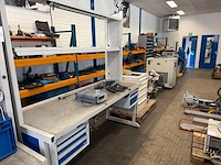 Werkbank met toebehoren