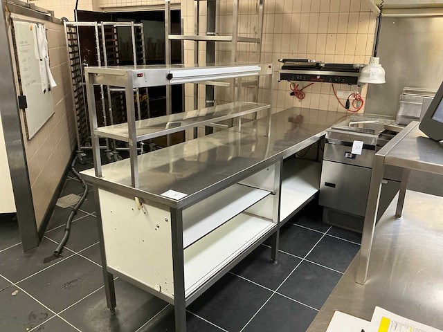 Werkbank met warmhoud module - afbeelding 1 van  7