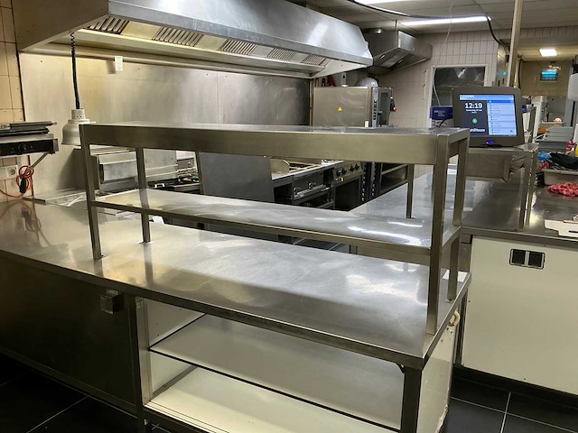 Werkbank met warmhoud module - afbeelding 3 van  7