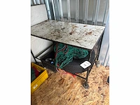 Werkbank met zwenkwiel - afbeelding 2 van  2