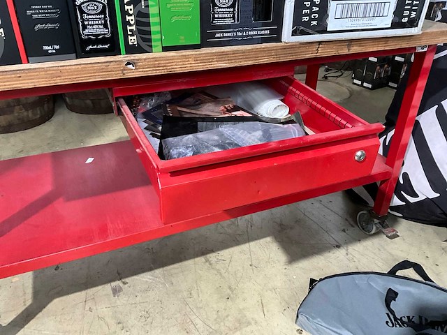 Werkbank mobiel met lade - afbeelding 4 van  4