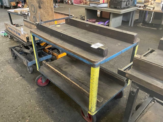 Werkbank op wielen - afbeelding 2 van  6