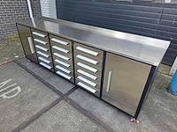 Werkbank rvs xl - afbeelding 2 van  4