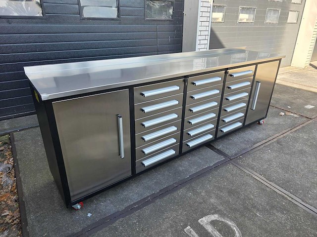 Werkbank rvs xl - afbeelding 3 van  4
