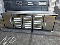 Werkbank rvs xl - afbeelding 2 van  8