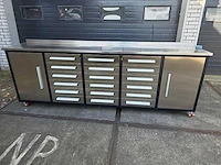 Werkbank rvs xl - afbeelding 2 van  8