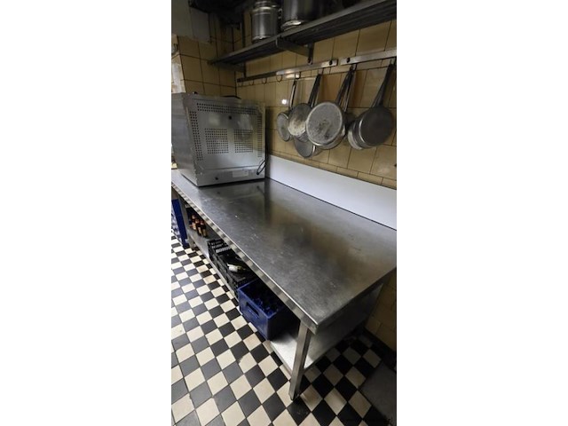 Werkbank rvs - afbeelding 1 van  2