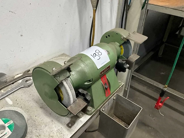 Werkbank slijpmachine (2x) - afbeelding 5 van  8