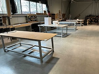 Werkbank (staal) (4x) - afbeelding 1 van  6