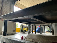 Werkbank staal, stalen frame met zwenkwielen en werkbank (3x) - afbeelding 4 van  8