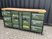 Werkbank verrijdbaar met houtenwerkblad xl - afbeelding 1 van  9
