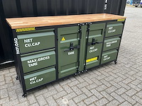Werkbank verrijdbaar met houtenwerkblad xl - afbeelding 3 van  9