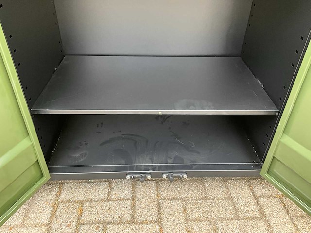 Werkbank verrijdbaar met houtenwerkblad xl - afbeelding 6 van  9