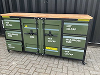 Werkbank verrijdbaar met houtenwerkblad xl - afbeelding 8 van  9