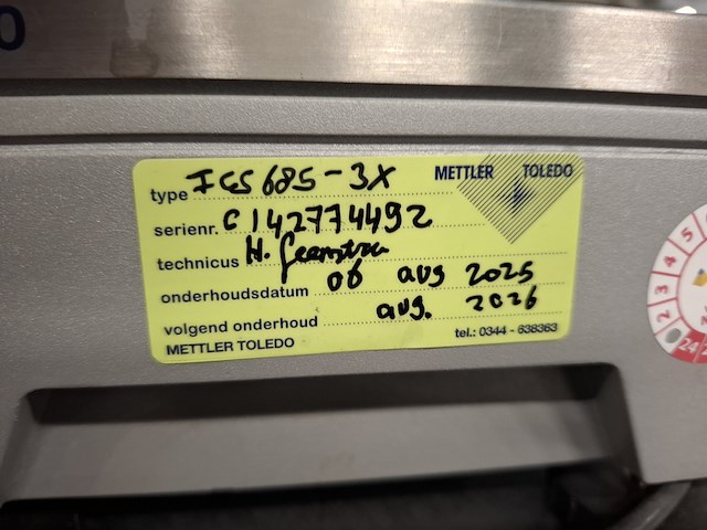 Werkbankopstelling met telweegschaal - afbeelding 6 van  6