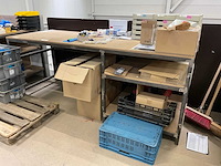 Werkbank/paktafel - afbeelding 1 van  3