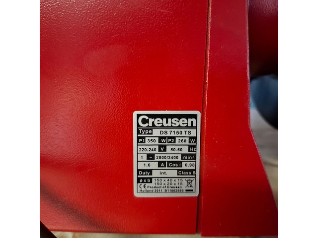 Werkbankslijper creusen, ds 7150 ts - afbeelding 4 van  7