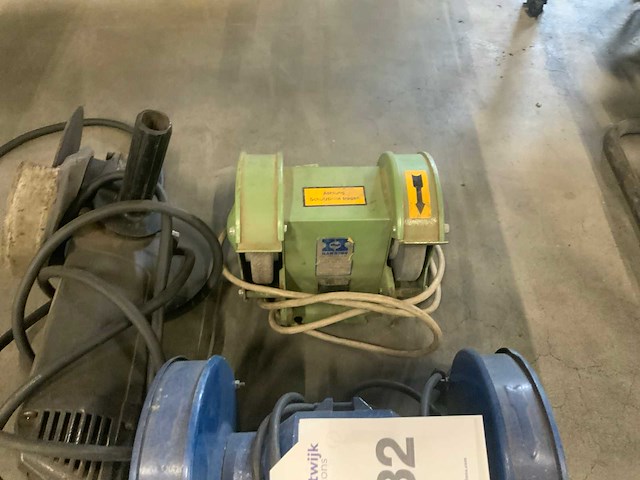 Werkbankslijpmachine (2x) - afbeelding 3 van  3