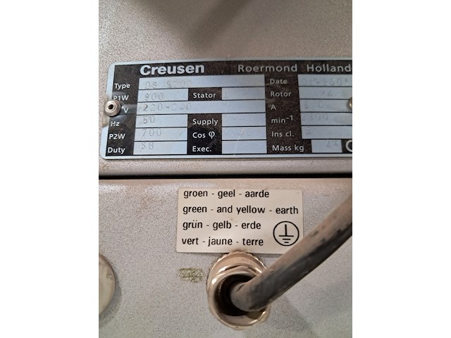 Werkbankslijpmachine, creusen, ds 9200 - afbeelding 5 van  7