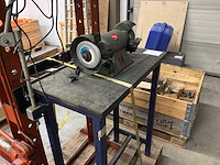 Werkbankslijpmachine met tafel - afbeelding 1 van  2