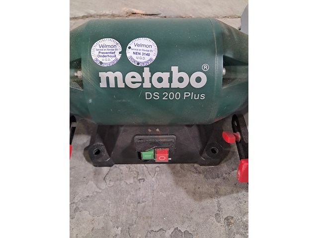 Werkbankslijpmachine, metabo, ds 200 plus - afbeelding 2 van  7