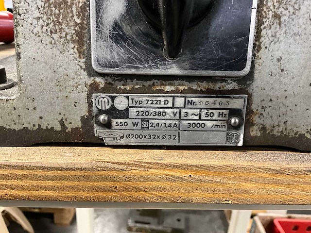 Werkbankslijpmachine - afbeelding 4 van  4