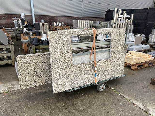 Werkblad hoekopstelling met eiland - afbeelding 1 van  7