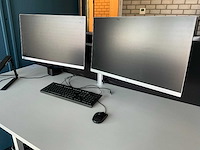 Werkeiland met monitoren en dockingstations - afbeelding 9 van  27