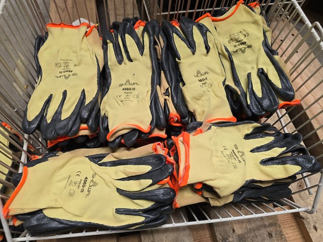 Werkhandschoenen xl showa, partij , geel - afbeelding 1 van  4
