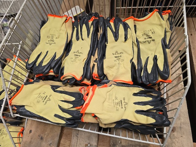 Werkhandschoenen xl showa, partij , geel - afbeelding 4 van  4