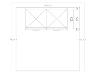 Werkkast voor wasmachine en droger - afbeelding 2 van  4