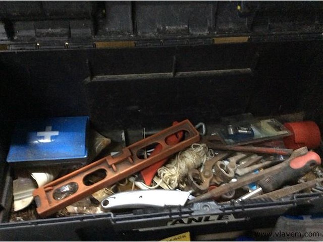 Werkkoffer stanley + inhoud - afbeelding 2 van  4